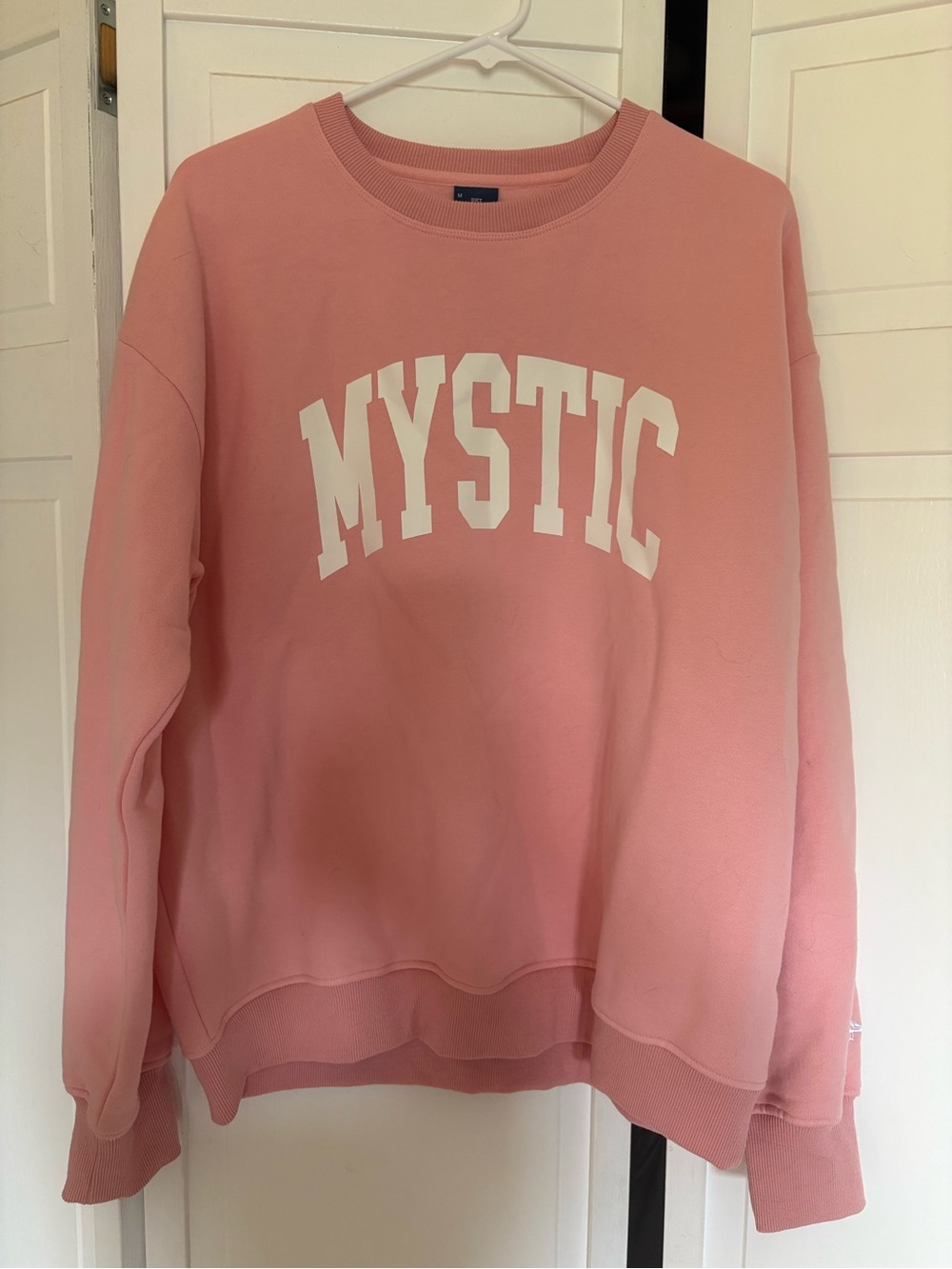 Mystic Pink Crewneck Sweatshirt - Soft Washed Rose